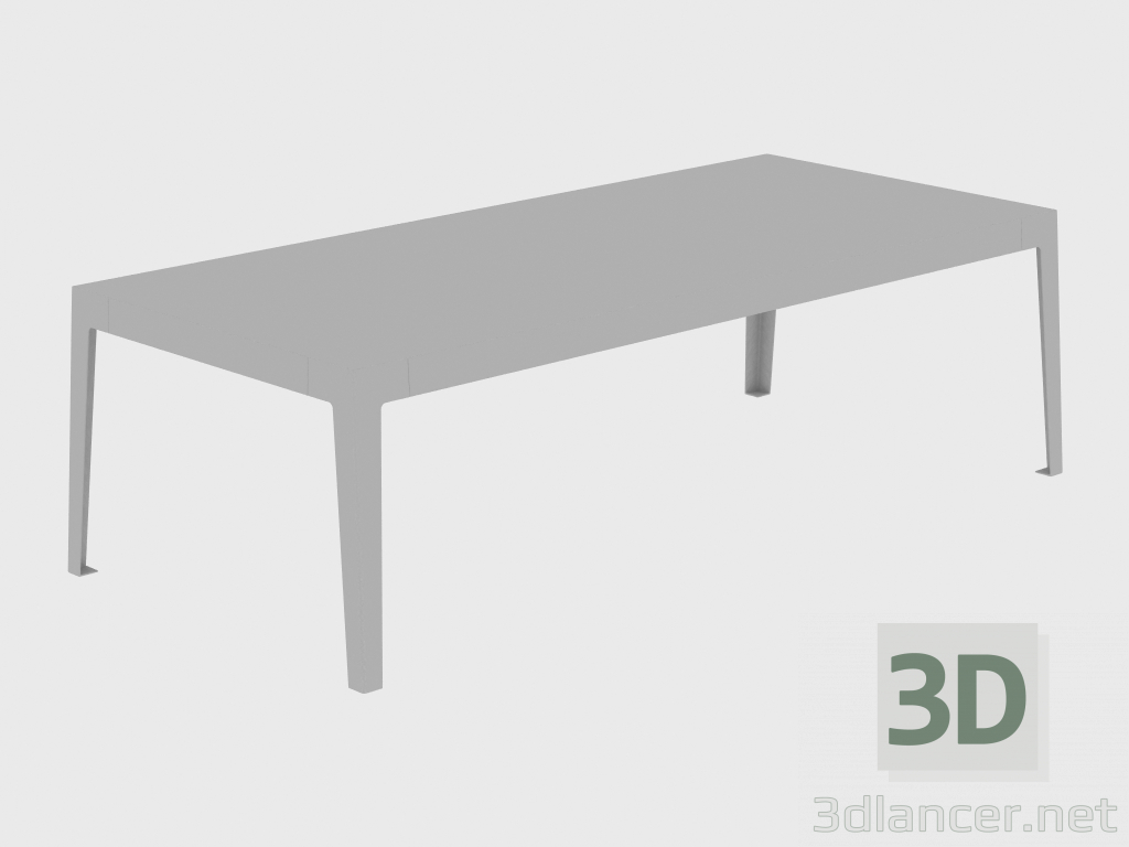 3d модель Стол обеденный GORKY TABLE (250x110xh76) – превью