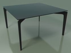 Square table 6703 (H 42.5 - 77x77 cm, Smoked glass, V44)