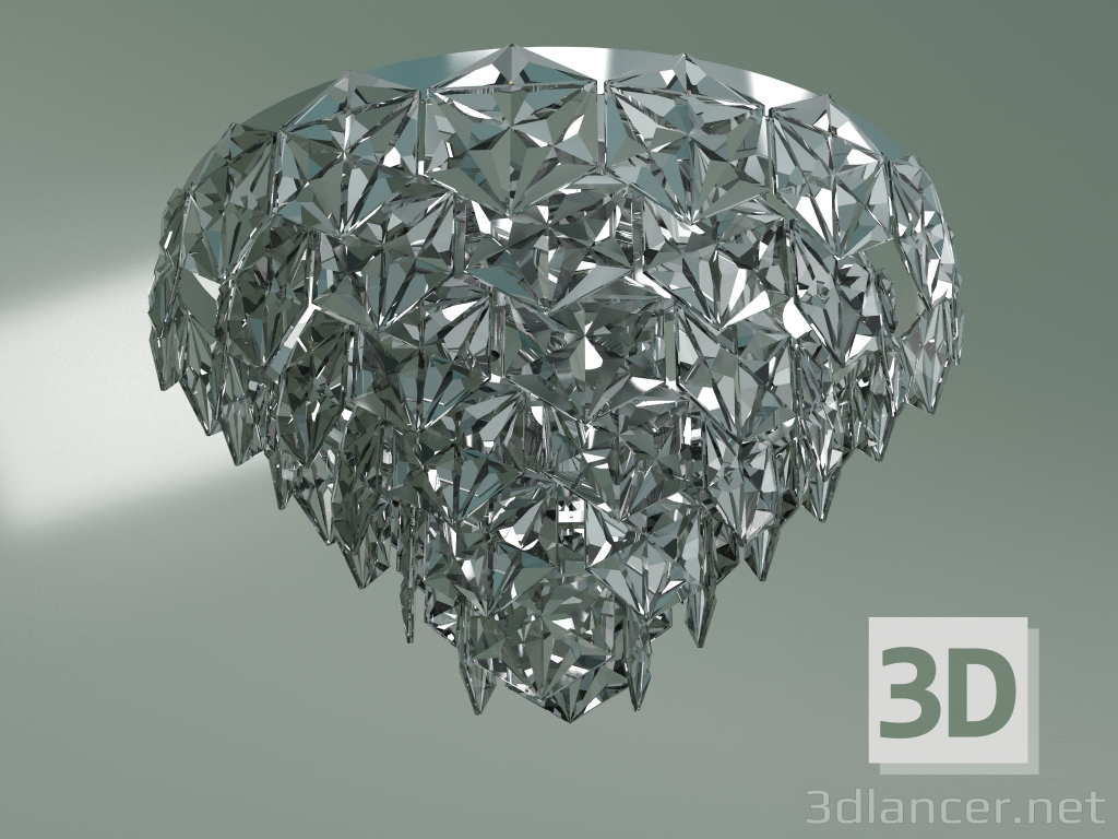 3d model Ceiling chandelier 296-12 (Strotskis) - preview