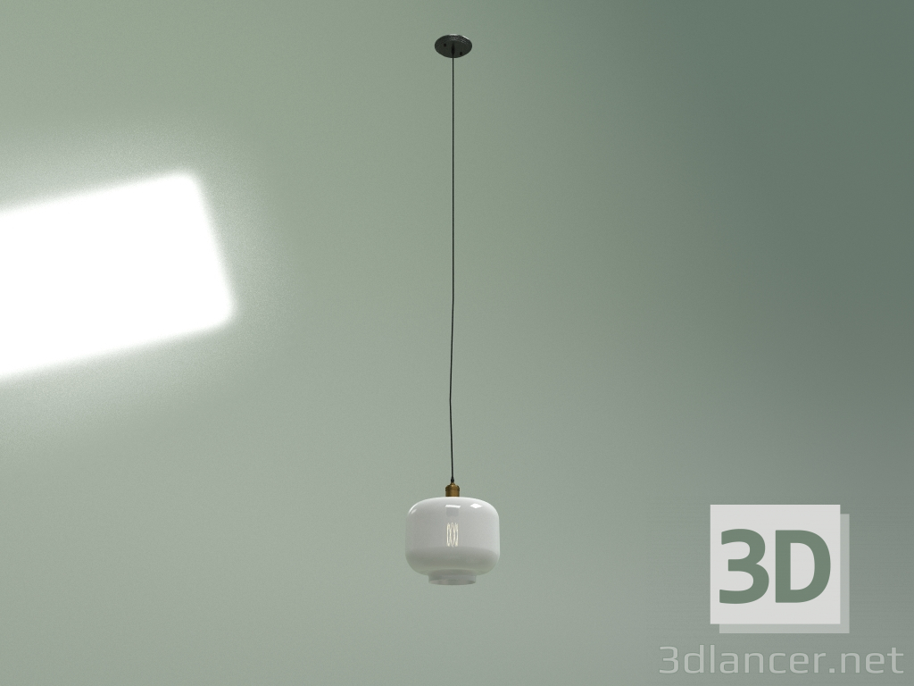 3d модель Підвісний світильник Oculo 2 (білий) – превью