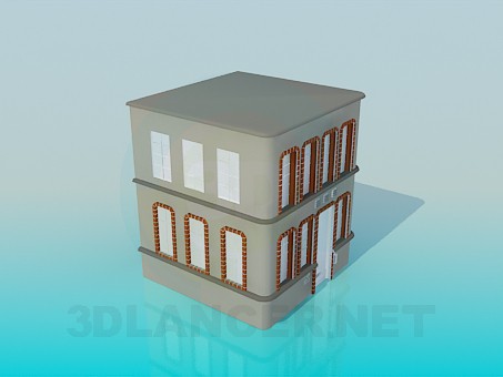 3d модель Будівля – превью 3d модель Будівля – превью