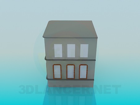 3d модель Будівля – превью 3d модель Будівля – превью