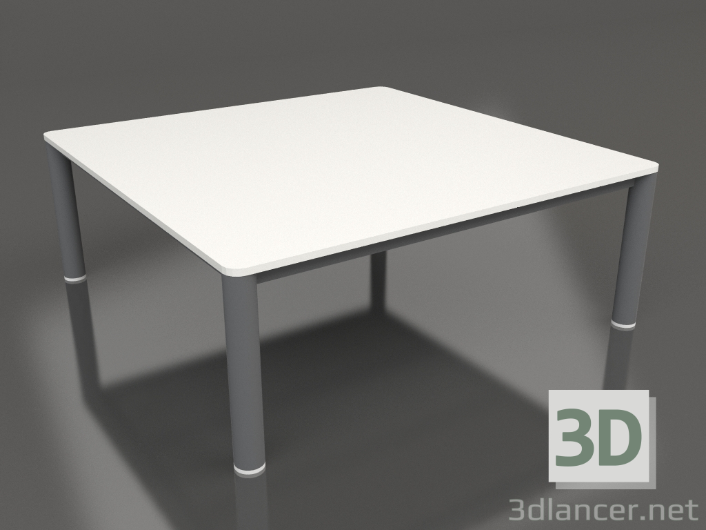 modello 3D Tavolino 94×94 (Antracite, DEKTON Zenith) - anteprima