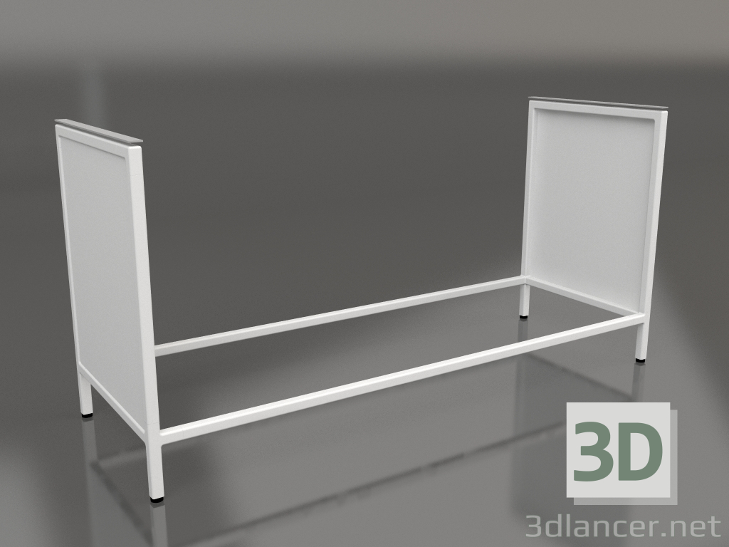 modèle 3D Ilot V1 (mur) sur 60 frame 3 (gris) - preview