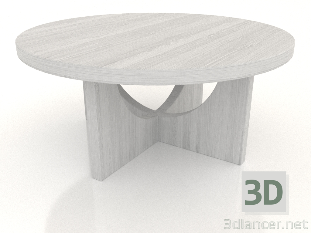 3d model Mesa de centro 900 mm (blanco RAL 9010) - vista previa