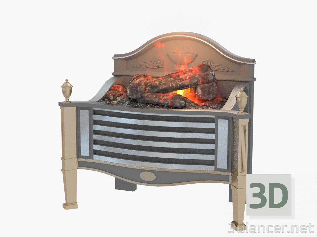 modèle 3D cheminée Rothesay - preview