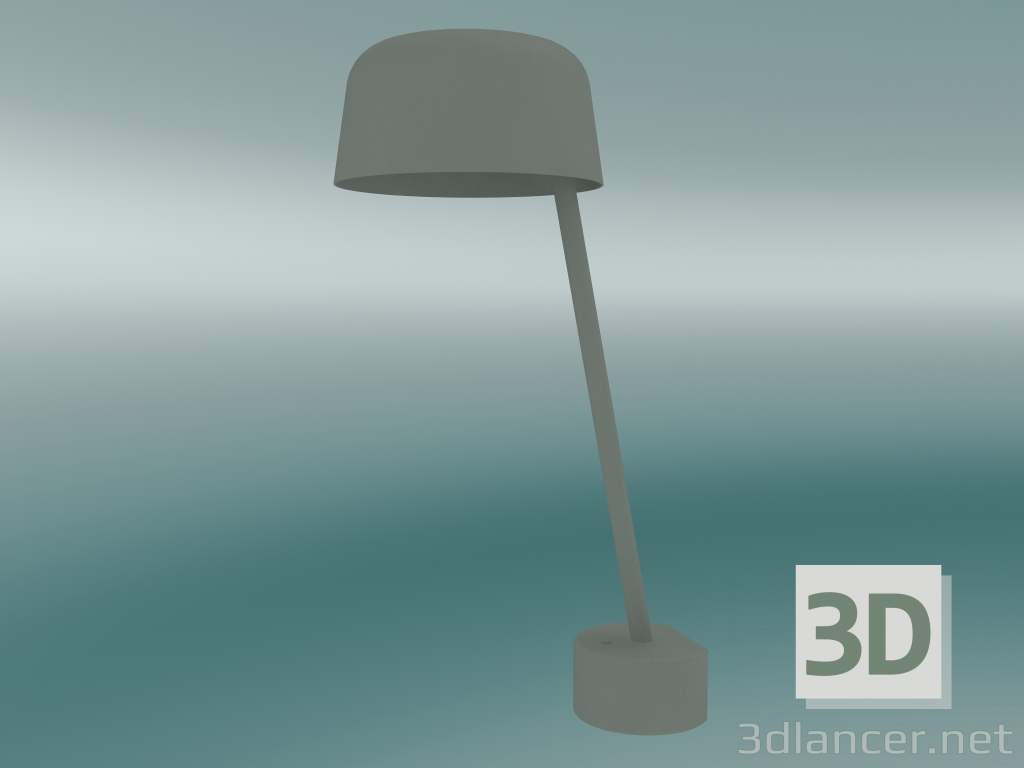 3D Modell Wandleuchte Lean (Grau) - Vorschau
