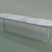 3d model Coffee table oval (248 R, Marble, White) - preview