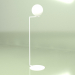 modello 3D Lampada da terra bianco perla - anteprima