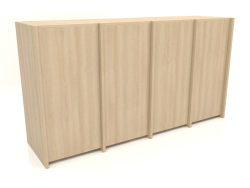 Modular wardrobe ST 07 (1530x409x816, wood white)