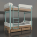 3 डी मॉडल चारपाई बिस्तर ट्यून जे (UTTJA1) - पूर्वावलोकन