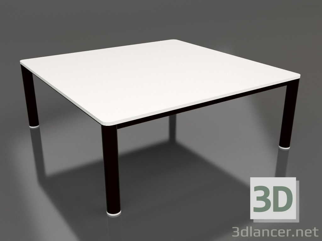 3d model Coffee table 94×94 (Black, DEKTON Zenith) - preview