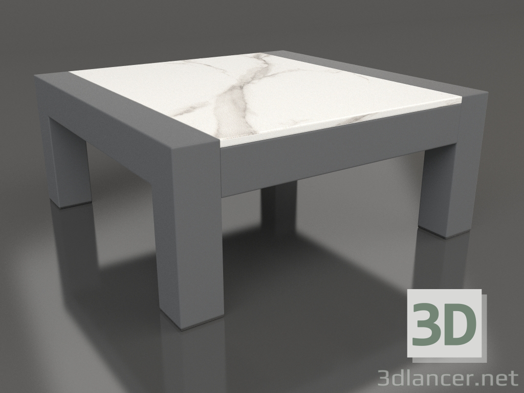 3d model Side table (Anthracite, DEKTON Aura) - preview