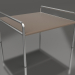 3d model Coffee table 76 with an aluminum tabletop (Bronze) - preview