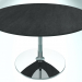 3d model Restaurant table round (RR40 Chrome CER3, Ø800 mm, Н480 mm, round base) - preview