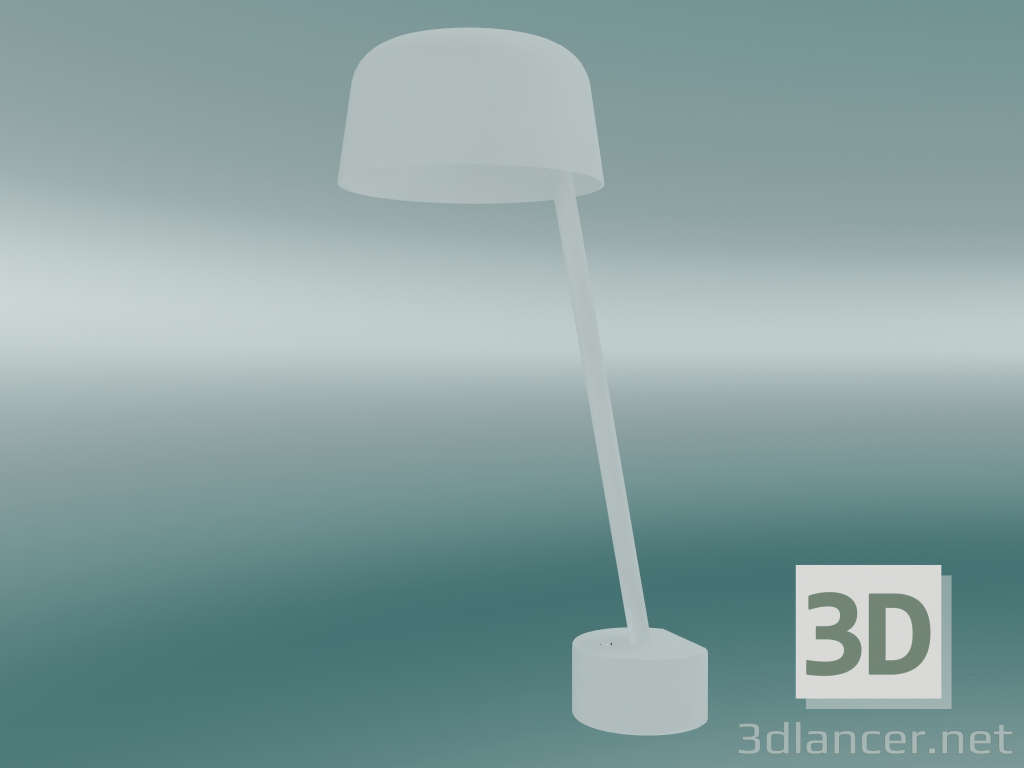 3d model Sconce Lean (White) - preview