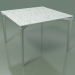 3D Modell Quadratischer Tisch 6704 (H 42,5 - 60 x 60 cm, Marmor, LU1) - Vorschau
