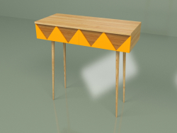 Консоль Woo Desk (помаранчевий)