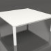 modello 3D Tavolino 94×94 (Bianco, DEKTON Zenith) - anteprima