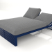 3d model Bed for rest 140 (Night blue) - preview