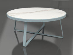 Round dining table Ø175 (DEKTON Aura, Blue gray)