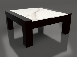 Side table (Black, DEKTON Aura)