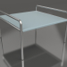 3d model Coffee table 76 with an aluminum tabletop (Blue gray) - preview