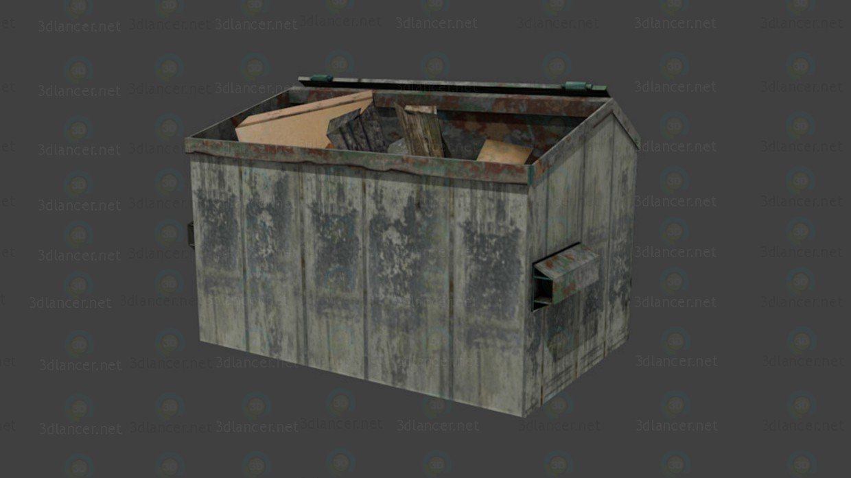 3d Dumpster model buy - render 3d Dumpster model buy - render