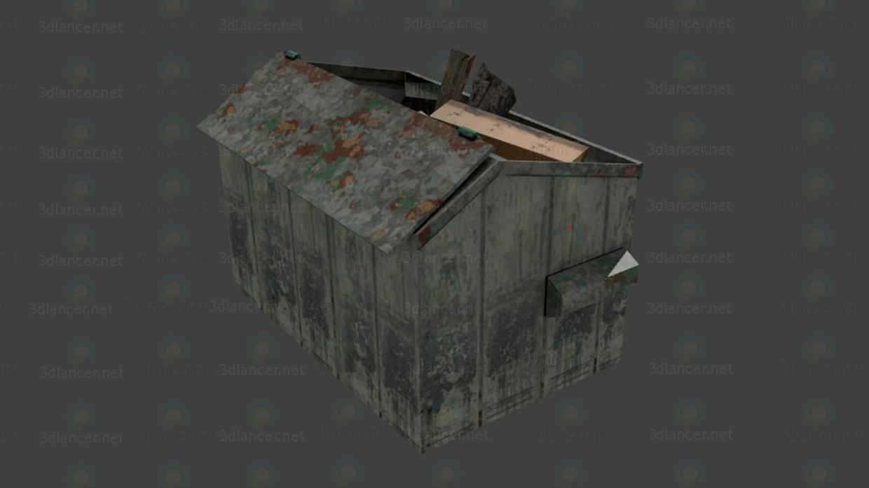 3d Dumpster model buy - render 3d Dumpster model buy - render