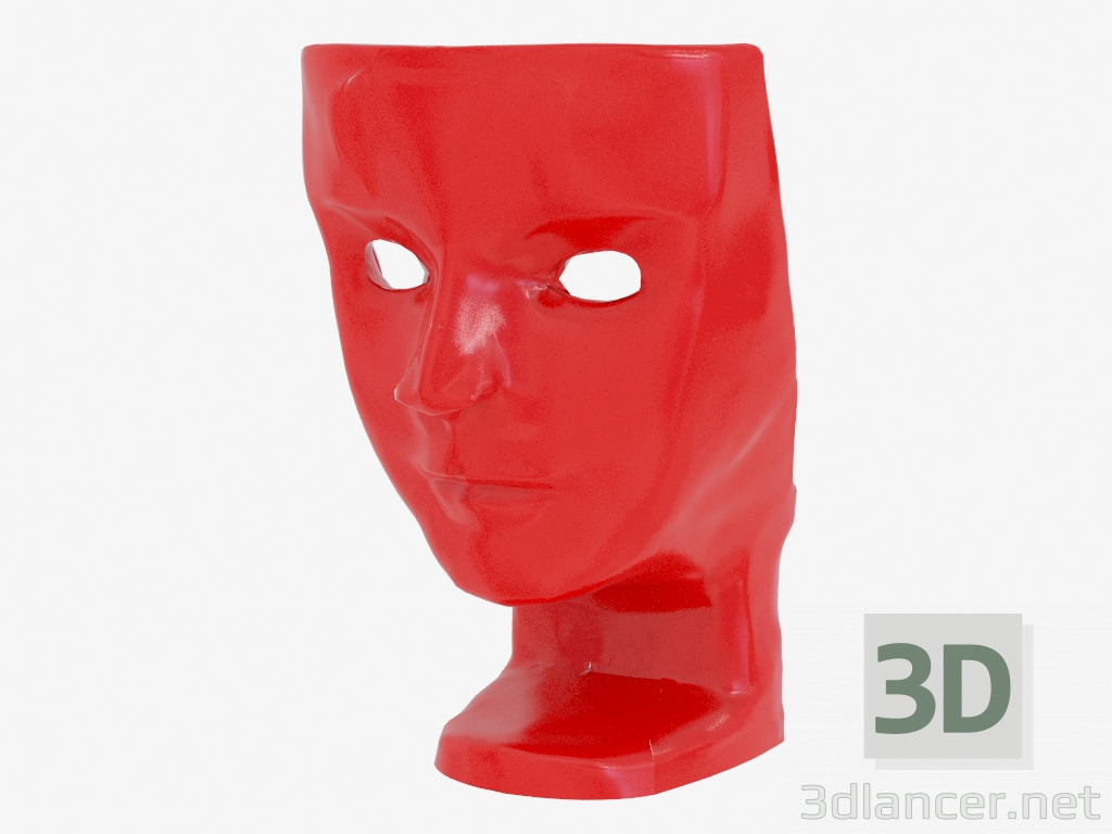 3D Modell Nemo Stuhl von Fabio Novembre (rot) - Vorschau