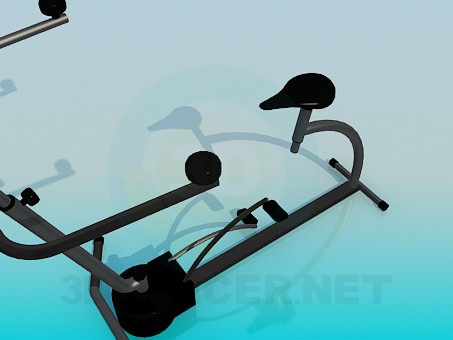 modelo 3D Simulador para piernas - escuchar modelo 3D Simulador para piernas - escuchar
