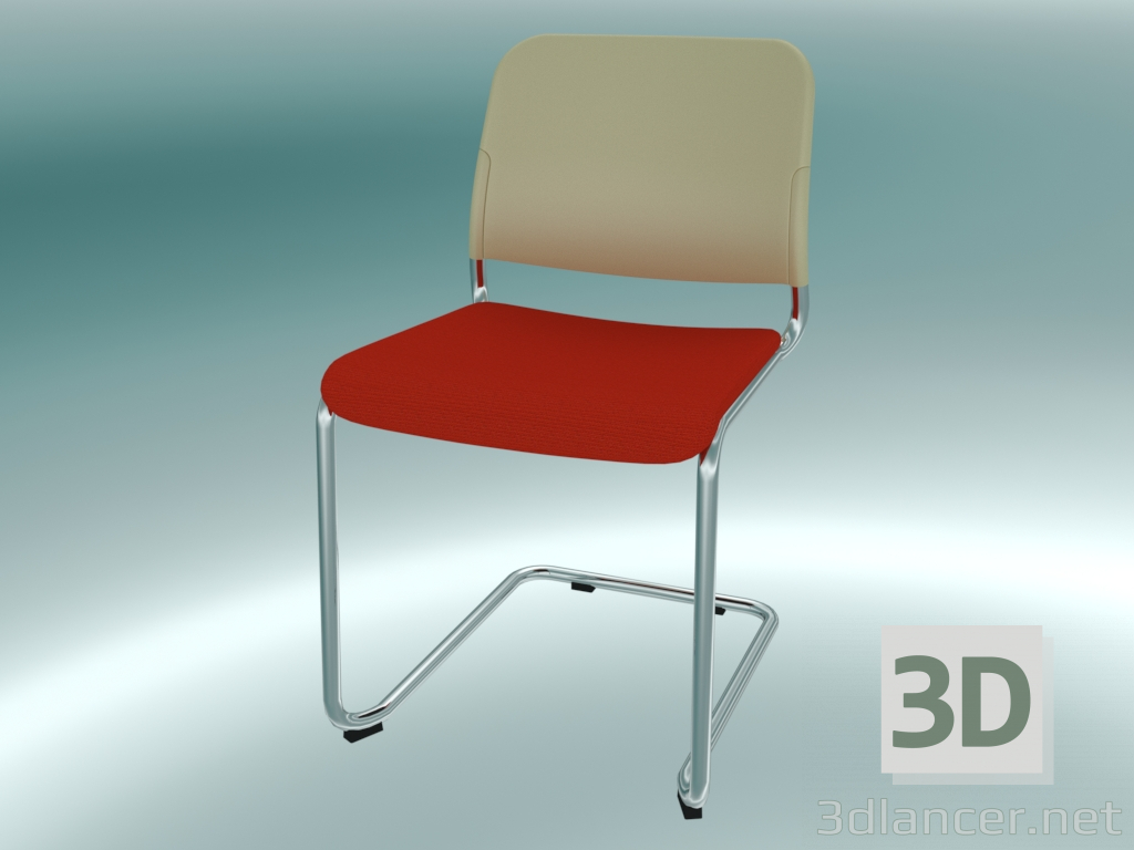 Modelo 3d Cadeira de conferência (502V) - preview