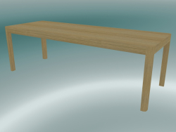 Atelier table basse (120x43 cm, Chêne)