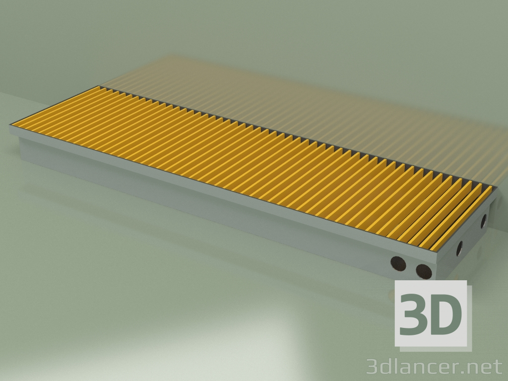 modèle 3D Convecteur gainable - Aquilo F1Т (290х1000х90, RAL 1004) - preview