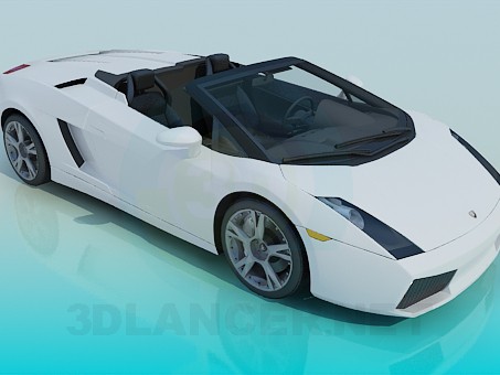 3d model lamborghini Gallardo - preview 3d model lamborghini Gallardo - preview