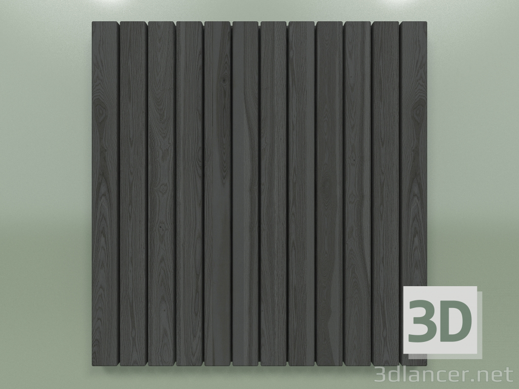 3D modeli 30X20 mm şeritli panel (koyu) - önizleme