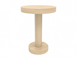 Table basse JT 023 (D=400x550, bois blanc)