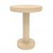 modèle 3D Table basse JT 023 (D=400x550, bois blanc) - preview