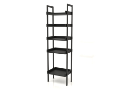 Rack ST 03 (without pedestal) (550x400x1900, wood black)