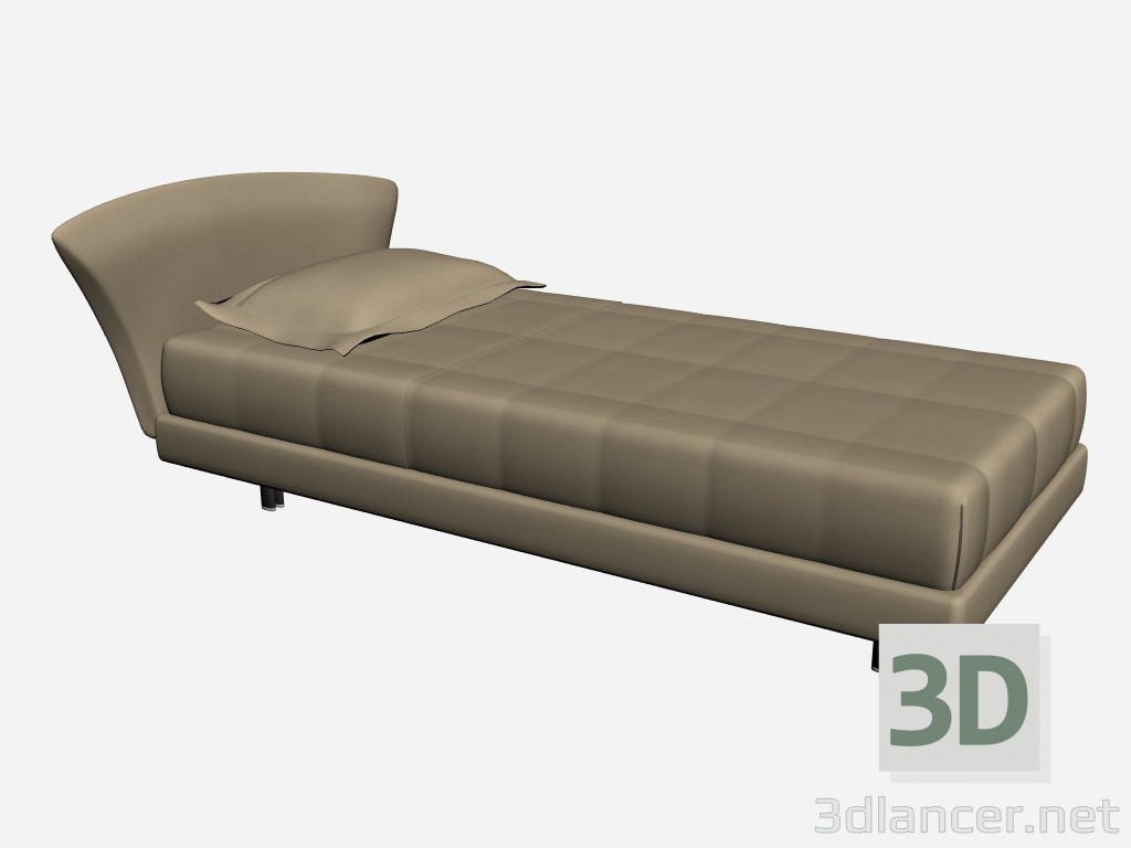 3d модель СУПЕР Рой ліжко – превью
