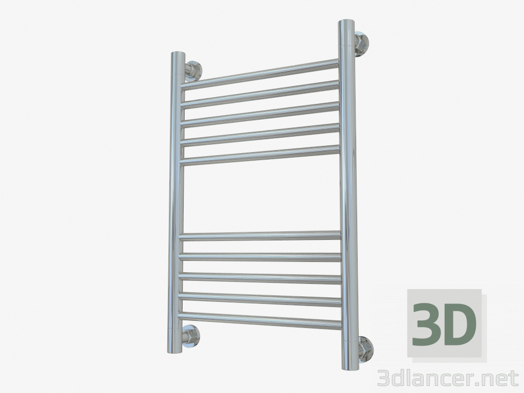 modèle 3D Porte-serviettes chauffant Bohemia + droit (600x400) - preview