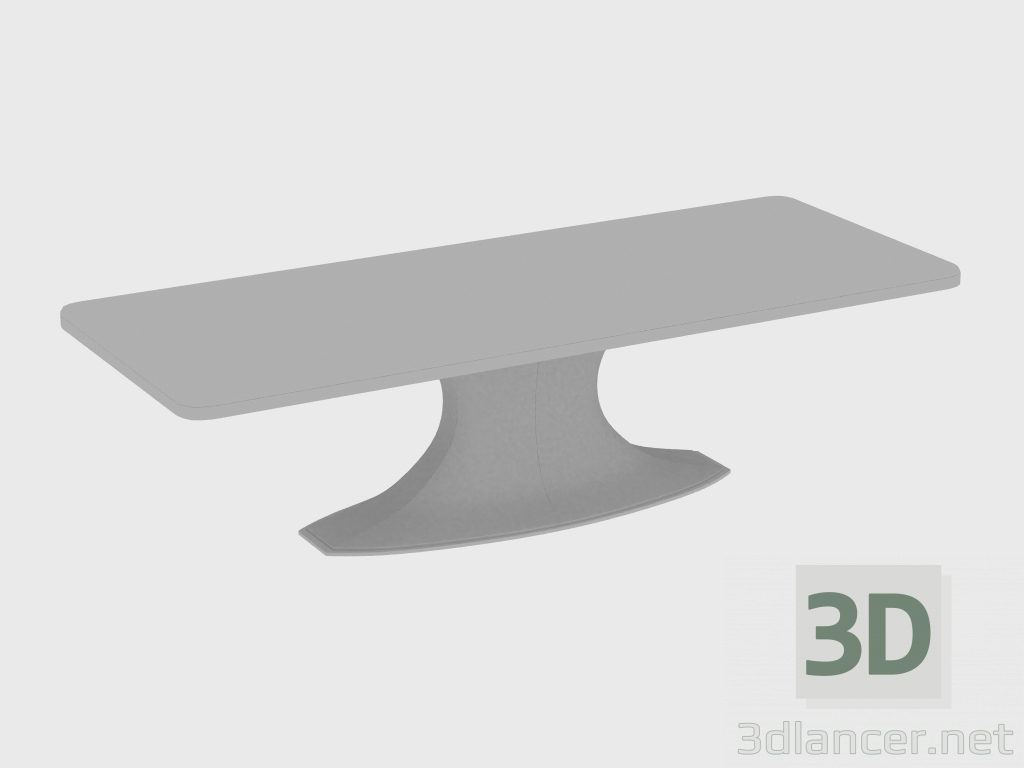 3 डी मॉडल खाने की मेज HUBERT टेबल (280x120xh75) - पूर्वावलोकन