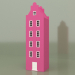 3d model Wardrobe-house ASH-7XL (Pink) - preview