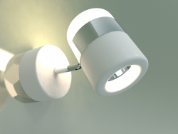 Настенный светодиодный светильник 20165-1 LED (хром-белый)