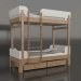 3 डी मॉडल चारपाई बिस्तर ट्यून जे (UHTJA1) - पूर्वावलोकन