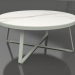 modèle 3D Table à manger ronde Ø175 (DEKTON Aura, Gris ciment) - preview