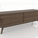 3D modeli TV dolabı 2 1500 mm (açık dişbudak ceviz) - önizleme