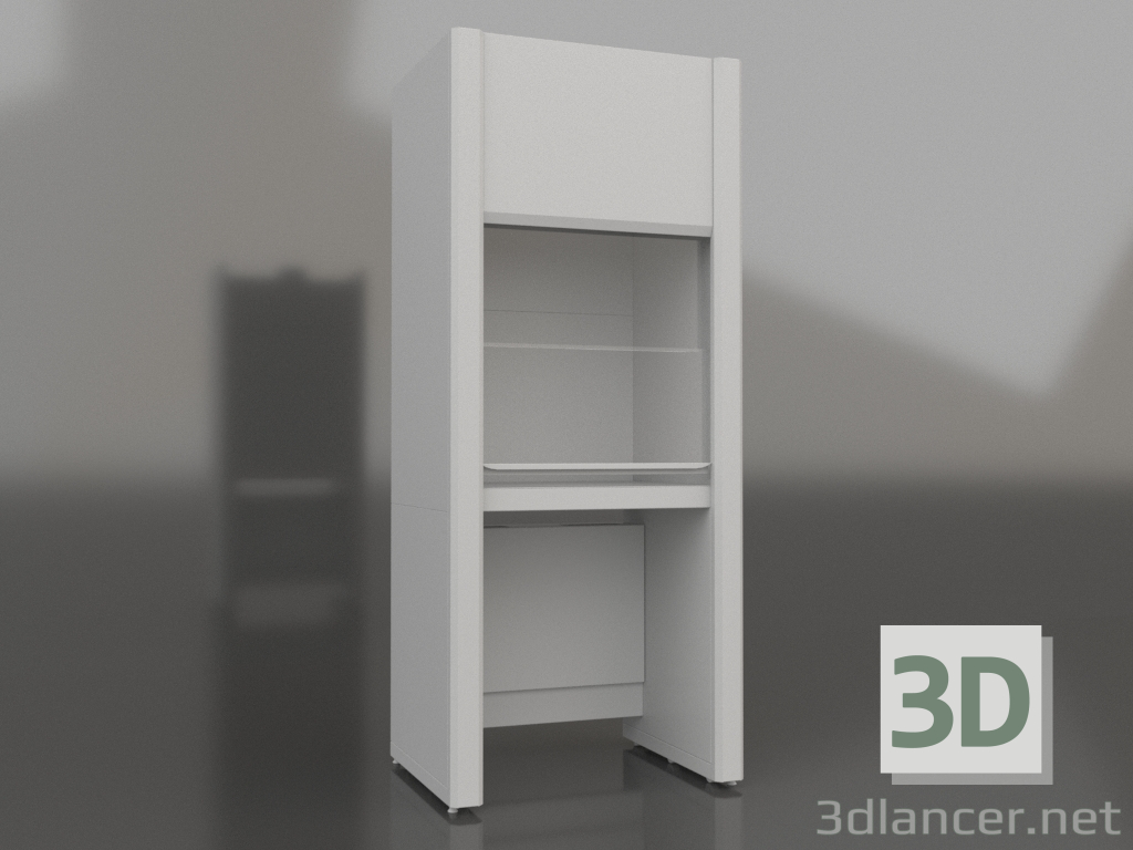 3D Modell Abluftschrank für Muffelöfen LK-900 ShVM - Vorschau
