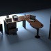 3d модель Офисная мебель – превью