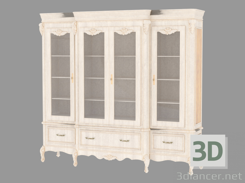3d model Bookcase BN8816 - preview